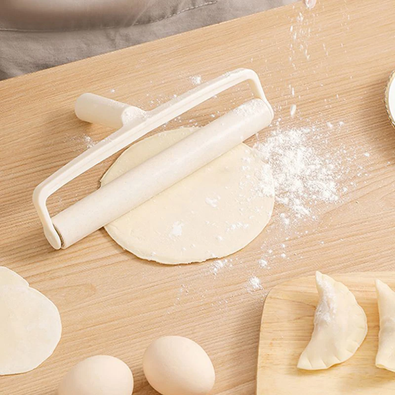 Hand-Held Type Rolling Pin Kitchen Utensils Dough Roller Bake Pizza Noodles Cookie Dumplings Making Non-stick Baking Tool