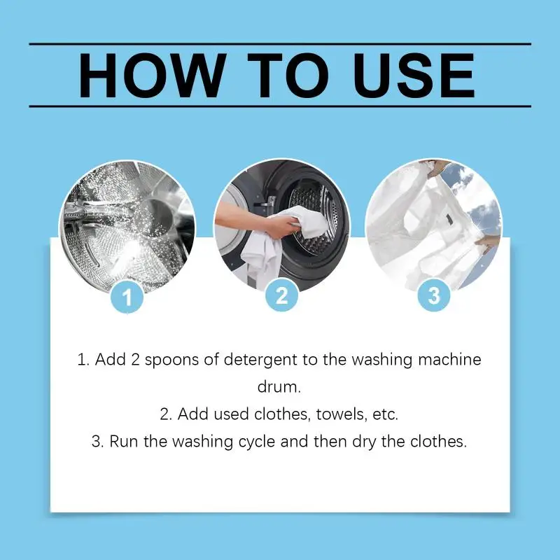 Powerful Laundry Powder Deep Remove Stain Eliminate Odor Lasting Fresh Scent Low Foam Easy Rinse Super Fragrant Powder Detergent