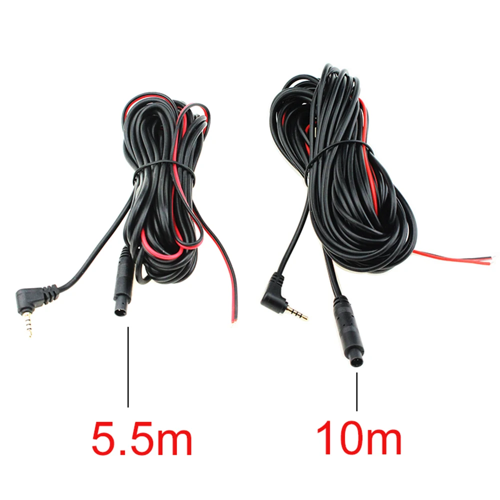 Cable de vídeo para cámara de visión trasera de coche, dispositivo DVR de 2,5mm-4 pines, 4 pines