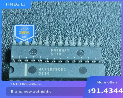 

100% new original MAX197BCNI MAX197 DIP28