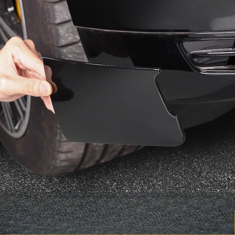 

For DENZA N9 2025 ABS front bumper anti-collision bag corner anti scratch decorative sticker bright strip