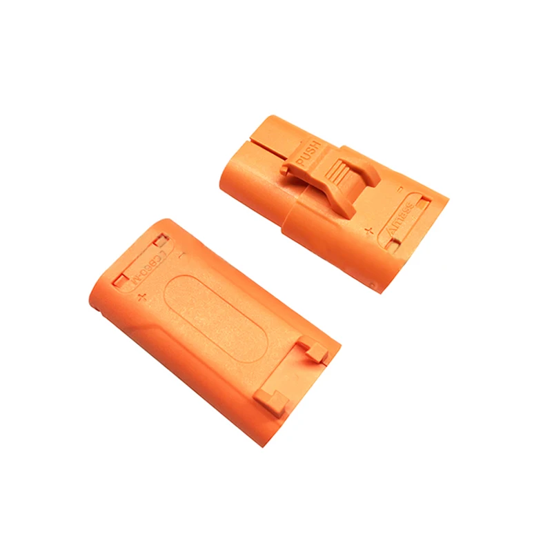 2 Stuks Rc Uav/Intelligente Robot Vergaren LCB60 Dc Dubbele Pin Plug Man Vrouw Koper Verzilverde Connector diy Aansluiting Adapter