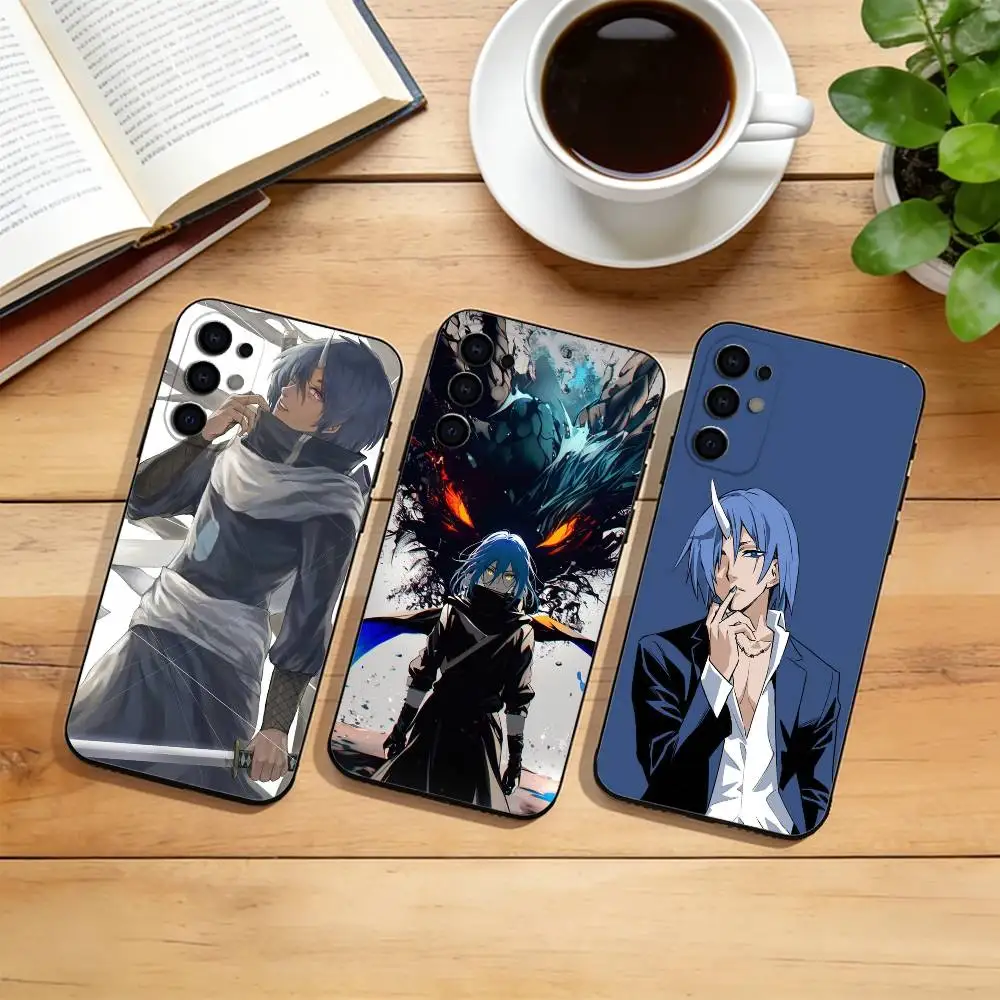 

That Time I Got Reincarnated as a Slime Phone Case For SamsungS25,S24,S21,S22,S23,S30,Ultra,S20,Plus,Fe,Lite,Note,10,Black Cover