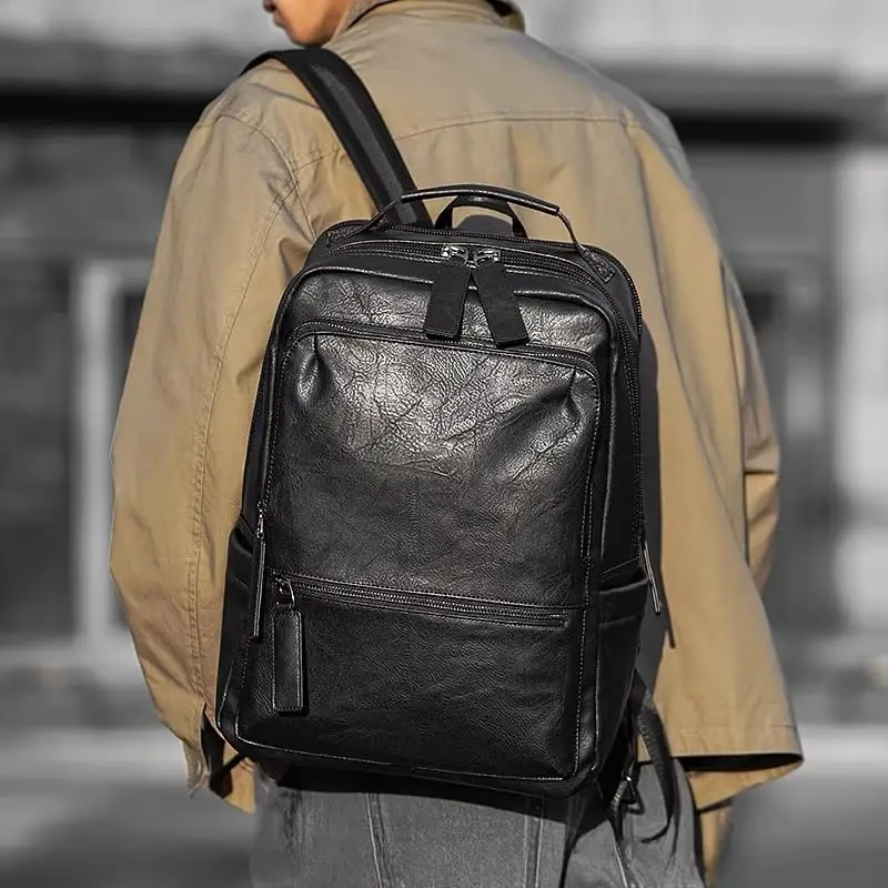 

2026 New Designed Men's Large-capacity Backpack Fashion Multi-functional Travel Bag Suitable for 13-15.6-inch Laptop Backpacks