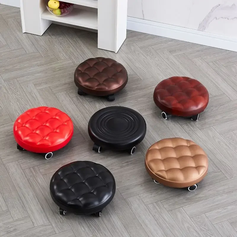 Taburete con poleas para lavado de coches, silla móvil con ruedas para algas, tareas domésticas, agricultura