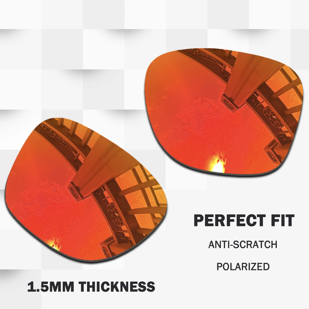 

Polarized & Tinted Replacement Lenses for Oakley Latch SQ OO9353 Sunglasses