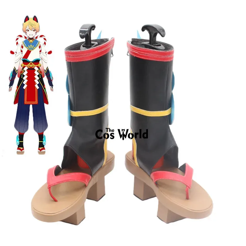 

Project Sekai Colorful Stage Feat Tenma Tsukasa Anime Customize Обувь для косплея Сапоги