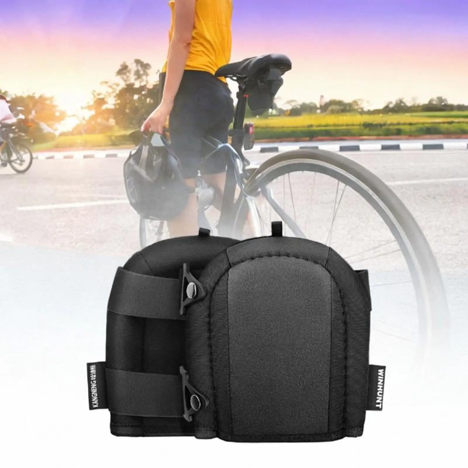 ガーデニング膝パッド EVA 厚い衝撃緩衝膝保護保護具