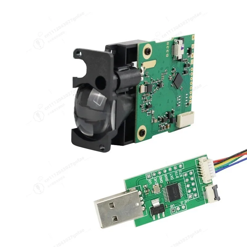 200m High Frequency Raspberry Pi Laser Distance Sensor 20Hz Red Dot Sight Range Finder Sensor Modules for Industrial