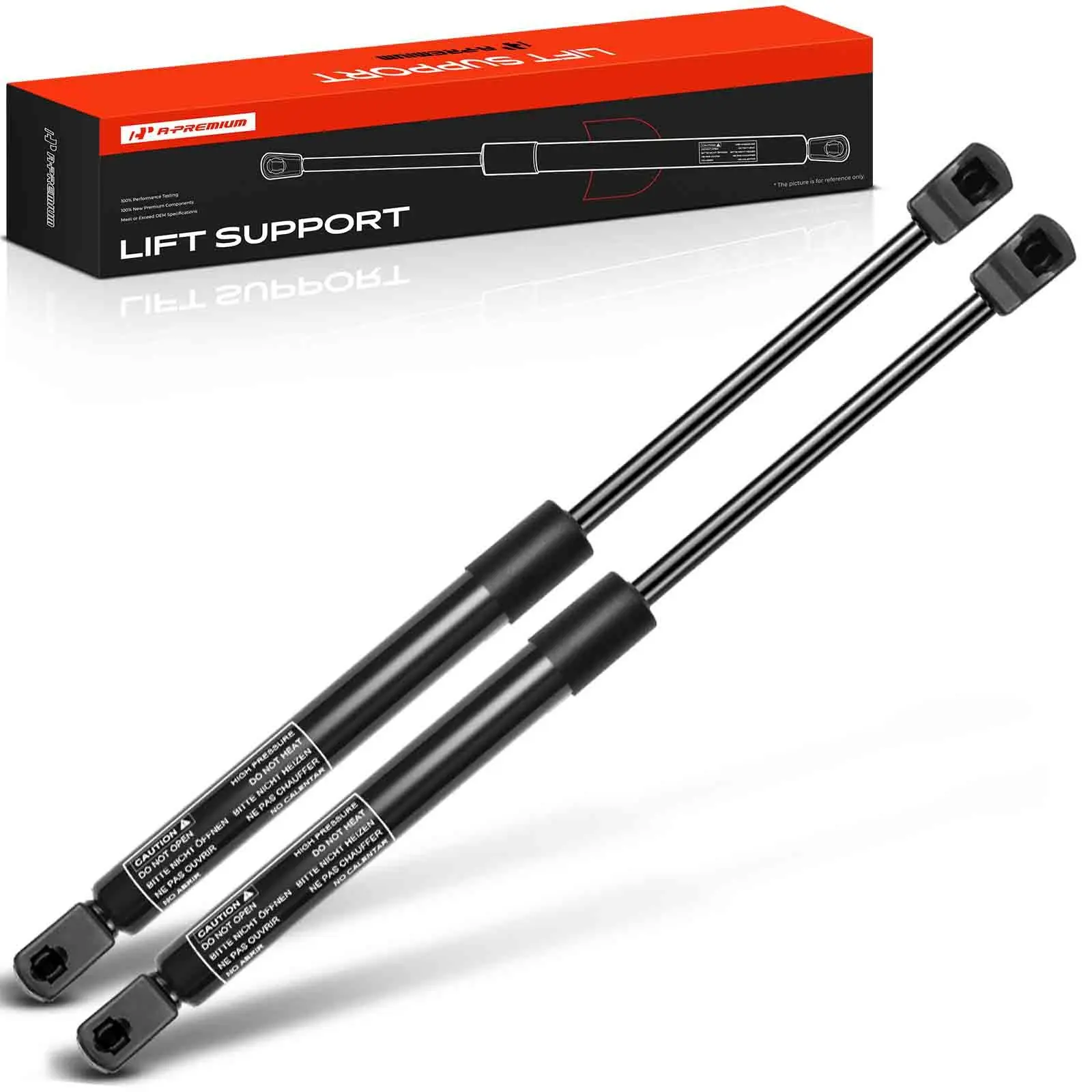 A-Premium 2Pcs Rear Window Lift Supports Shock Struts for Ford Expedition 2018 2019 2020 2021 2022 2023 2024 Lincoln Navigator 2018 2019 2020 2021 2022 2023 2024