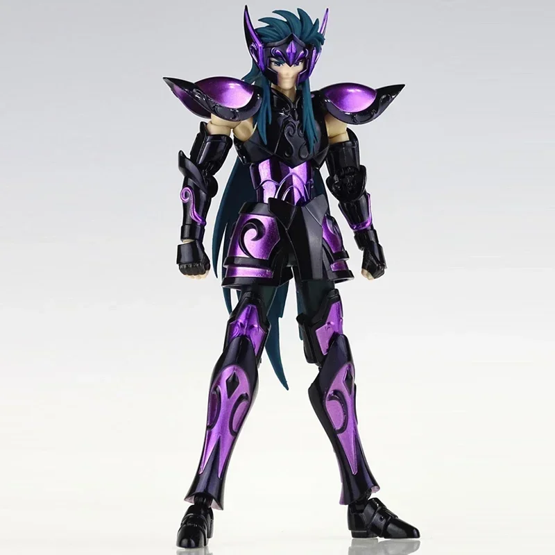 

Фигурка Saint Seiya Myth Cloth EXM/EX: Металлический Аквариус Камус с головой Хиоги Китайца, 24K Золото Ада, Рыцари Зодиака