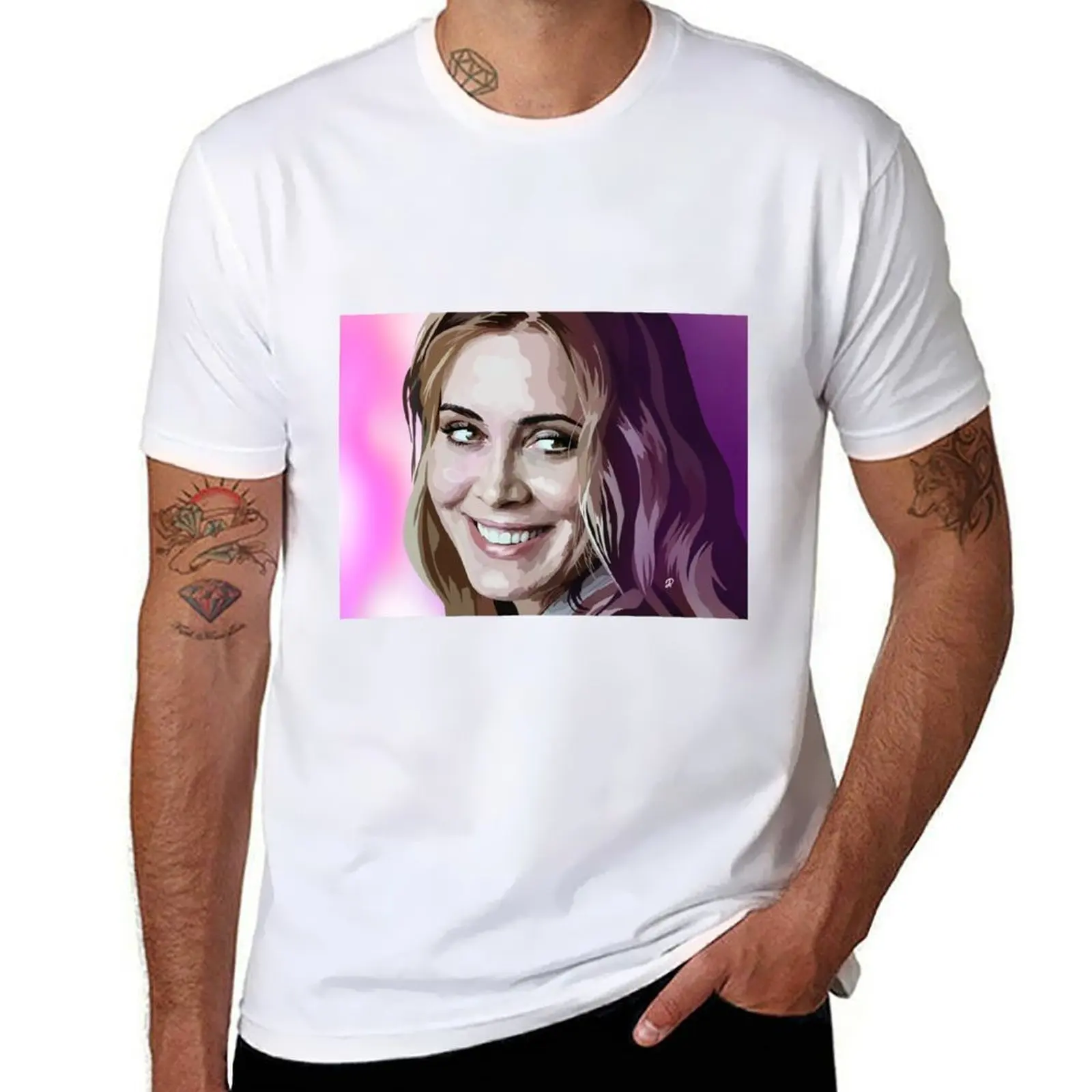 

Anouk Teeuwe illustration T-Shirt man t shirt cotton g man t shirts for men mens graphic t shirts T-shirt