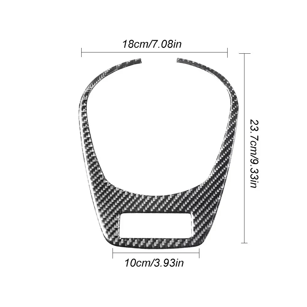 Sophisticated Style Carbon Fiber Manual Gear Shift Frame Trim Designed Exclusively for BMW Z4 E85 03 to 08 Models