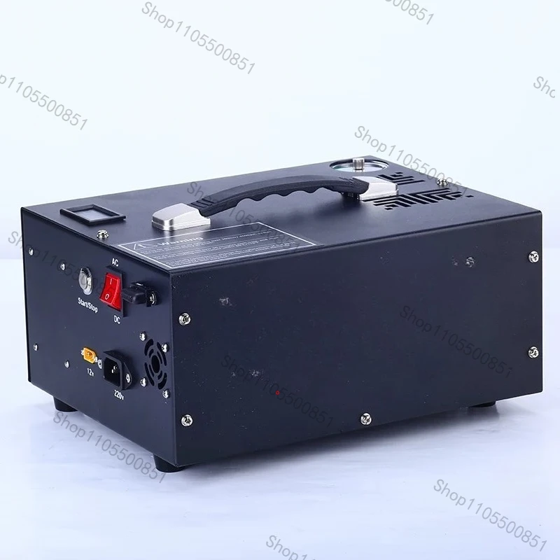 12V-220V Auto High-Pressure 30MPa Air Compressor with Built-in Power Supply