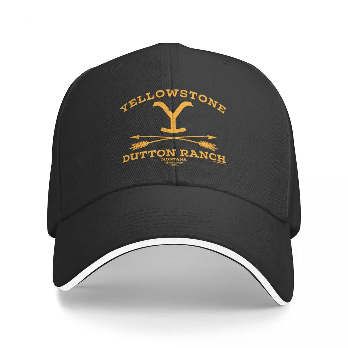 Yellowsstone Dutton Baseball Caps Casual Ranch Montana Sandwich Cap Unisex Adjustable Caps Hat Workouts