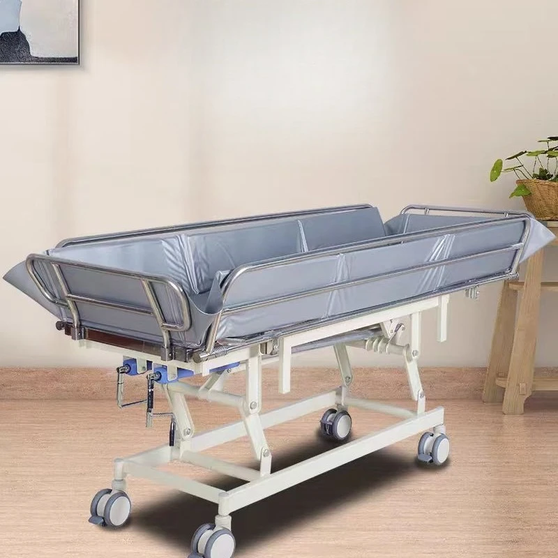

Electric Bath Bed Multifunctional Mobile Patient Bath Bed