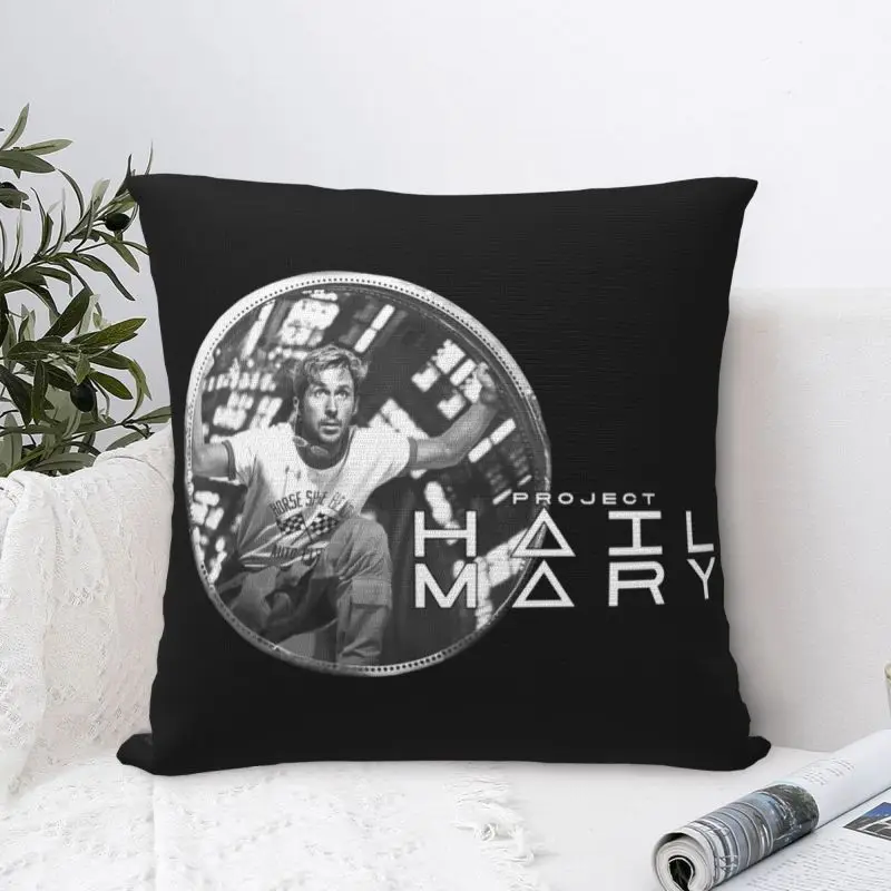 Custom Style 2026 New Rescue Plan Projects Hail Mary Rocky Cushion Covers 45x45cm Velvet Pillow for Sofa Car Square Pillowcase