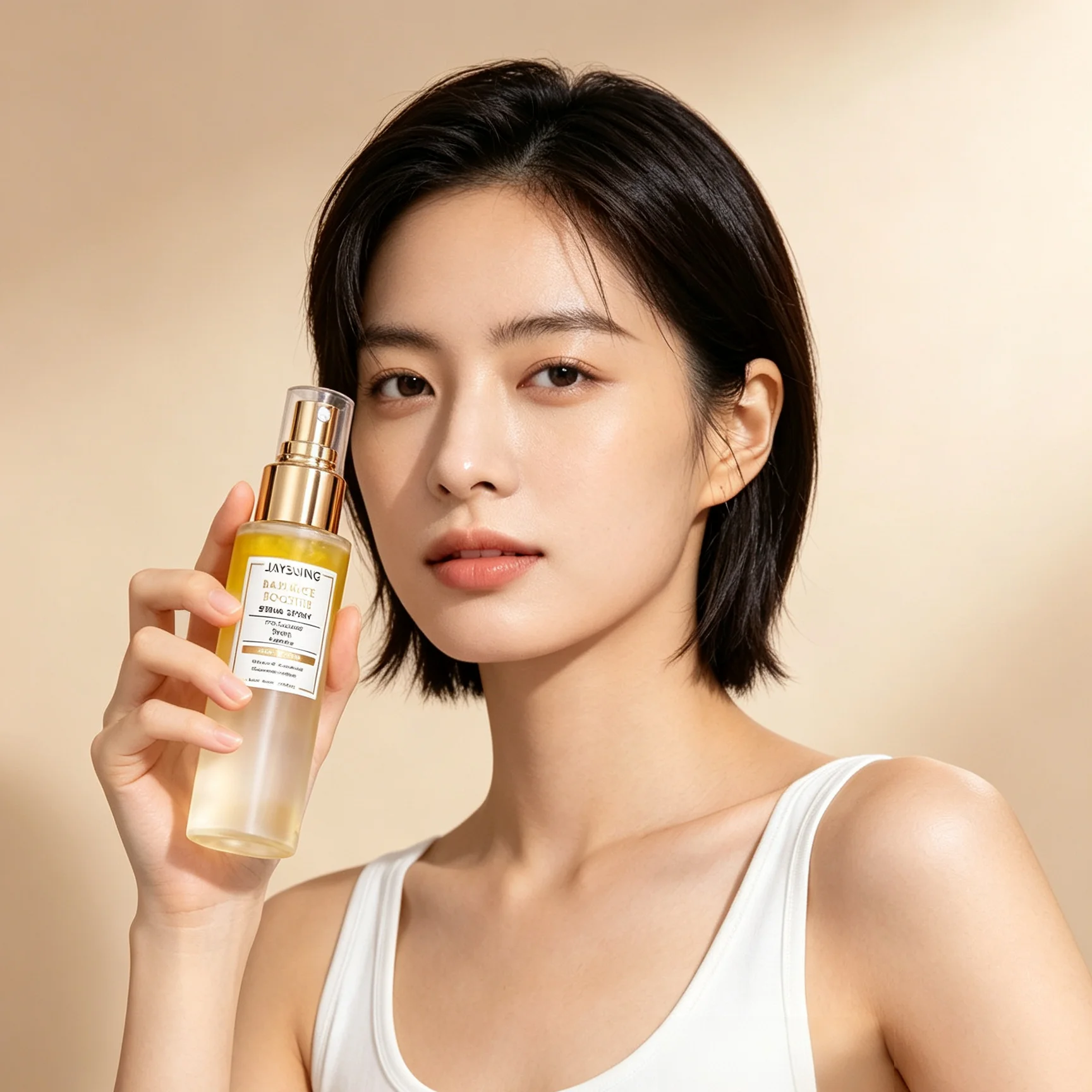 Jaysuing Moisturizing Face Spray Glowing Skin Barrier Repair Soothing Refreshing Radiance Boost Centella Asiatica Serum Spray