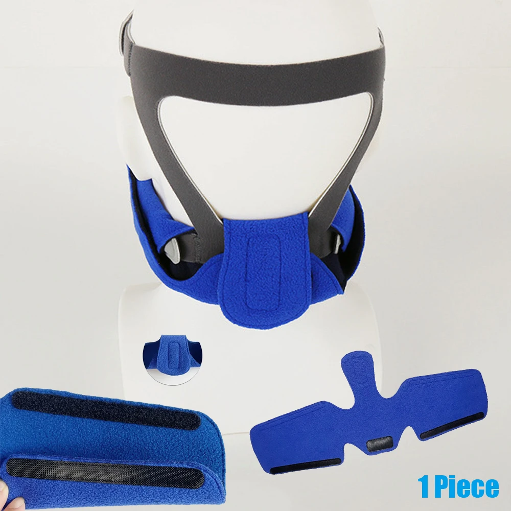 CPAP Neck Pad for Headgear Straps ,CPAP Neck Cushion,CPAP mask Strap Cover Reduces Face and Neck Headgear Pressure and Red marks