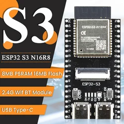 ESP32-S3 N16R8 Development Board 2.4G Wifi BT Camera Module OV2640 OV5640 8MB PSRAM 16MB FLASH ESP32 S3 N16R8 CAM