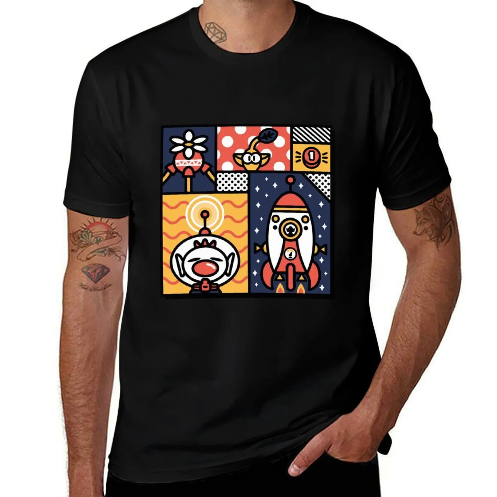 

Pikmin 4 T-Shirt Plus Size Quick Dry Sports Tee