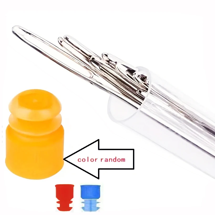25 Pcs Large Eye Stitching Needles Sewing Needles Handmade Leather Needle Steel Yarn Knitting Needles Sewing Tool Set