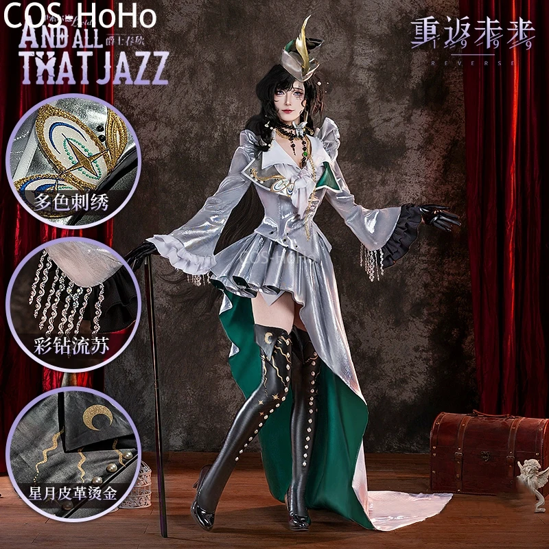 COS-HoHo Reverse:1999 Isolde And All That Jazz Game Suit Gorgeous Uniform Cosplay Costume Halloween Party Role Play Outfit Women