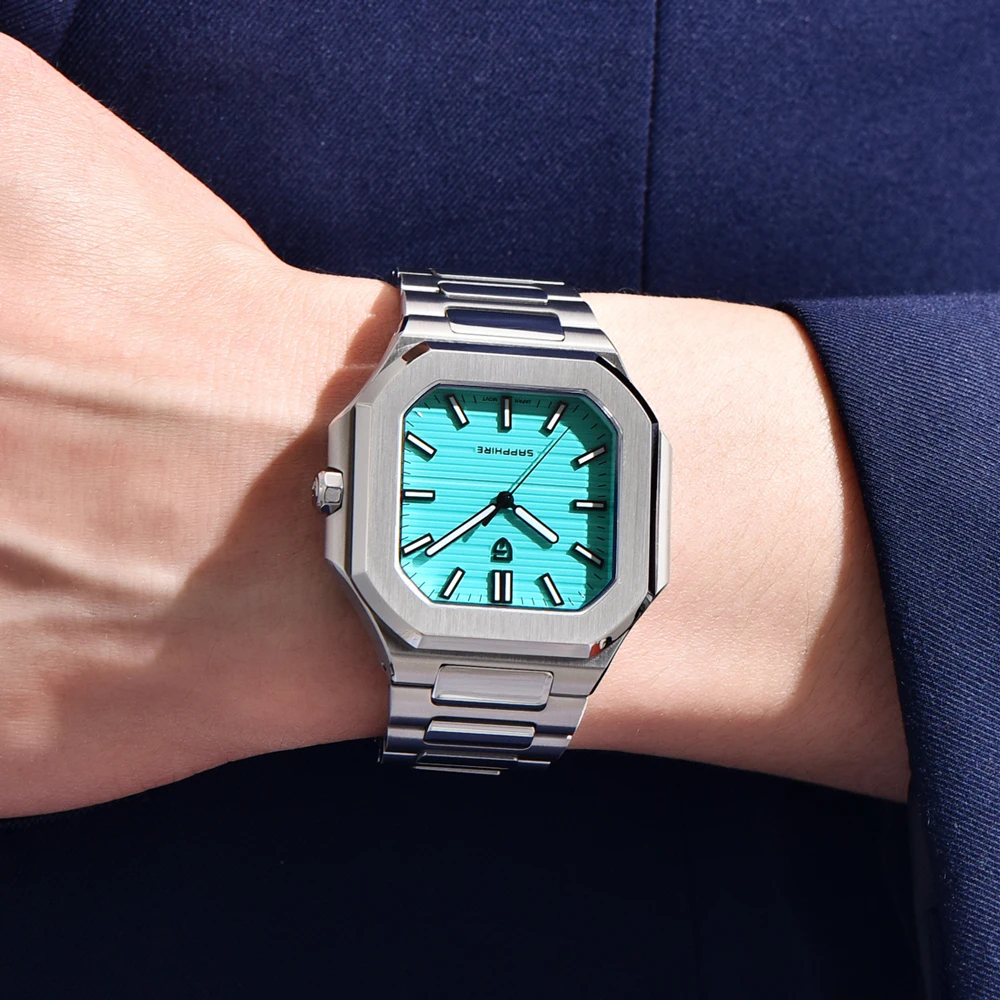 PAGANI DESIGN 2025, neue Herrenuhr, Quarz-Herrenuhr, TMI VH31-Uhrwerk, Retro-Uhr, Herren-AR-Saphirglas, Edelstahl