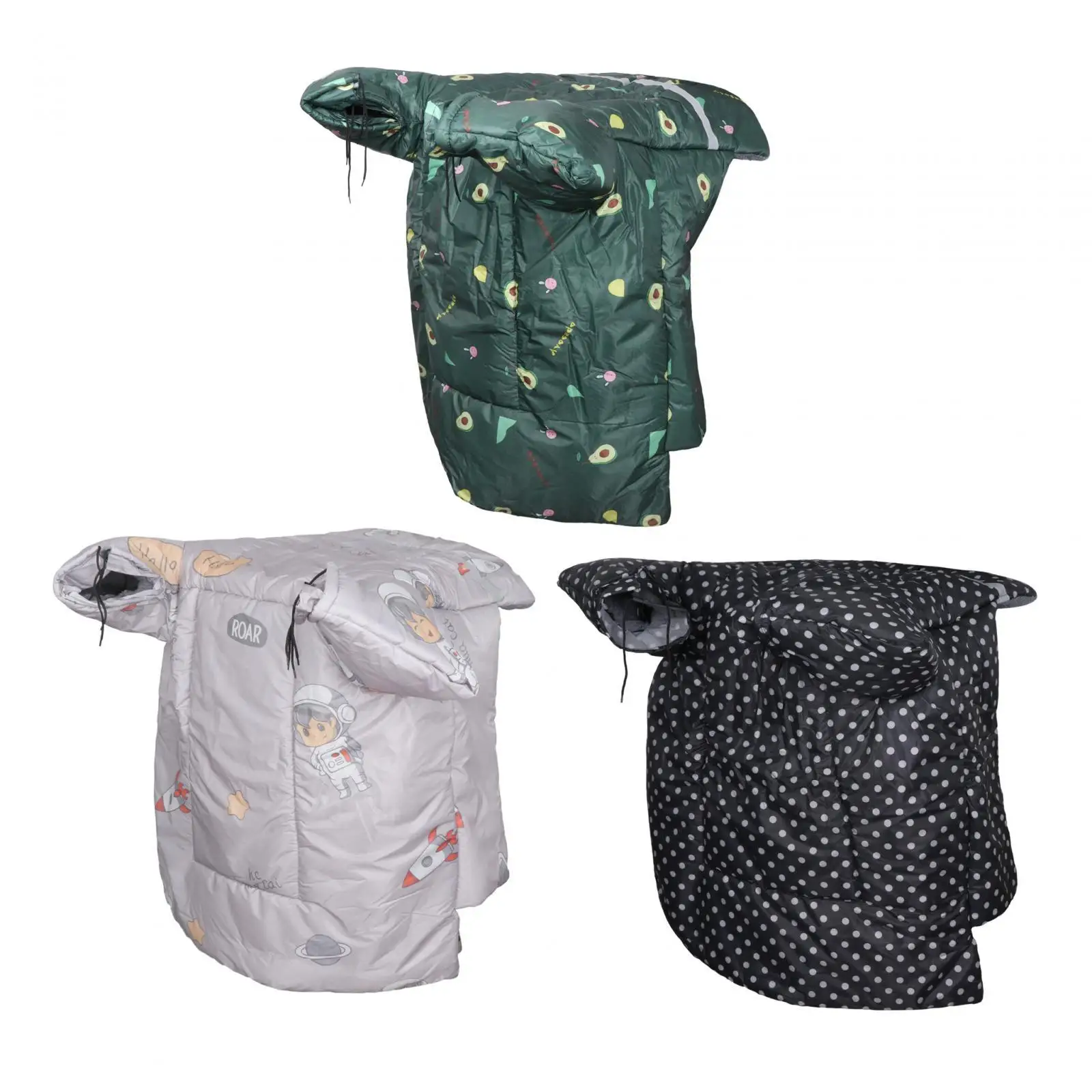 Image 4: Couverture de protection coupe-vent et imperméable pour tricycle électrique, avec couvre-jambes, pour le cyclisme en extérieur par temps froid