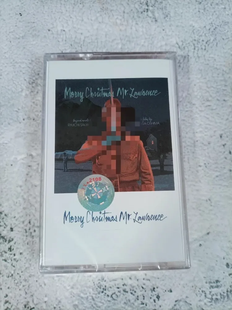 Merry Christmas Mr Lawrence Ryuichi Sakamoto Music Tapes Cosplay Classic Movie Tape Soundtracks Box Car Walkman Cassettes Props