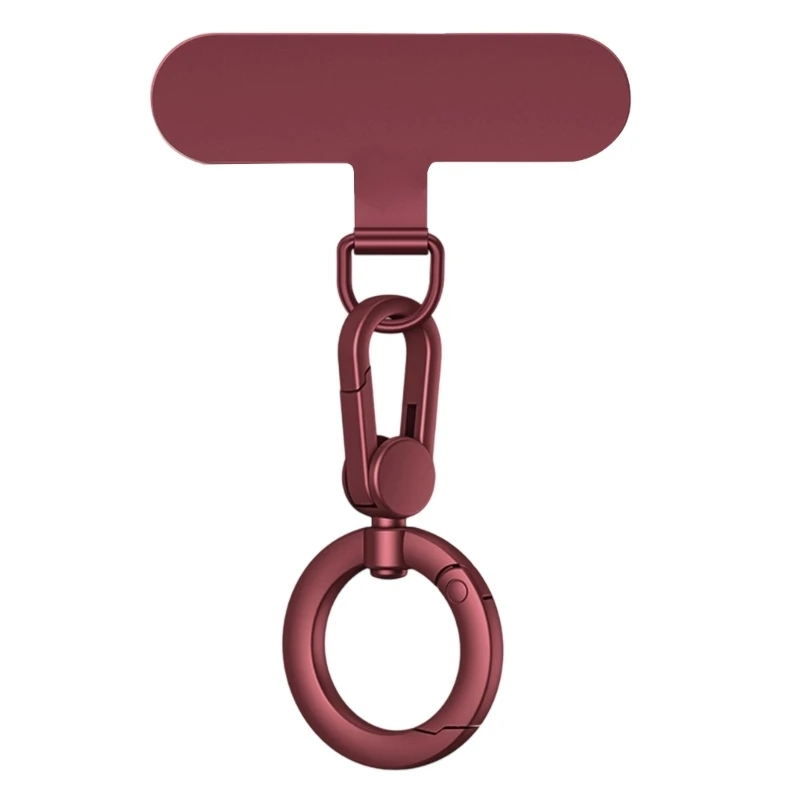 

Multipurpose Detachable Rotating Phone Strap Zinc Alloy Hook With Corrosion Resistant Stainless Steel Anti Twist Clip X37A