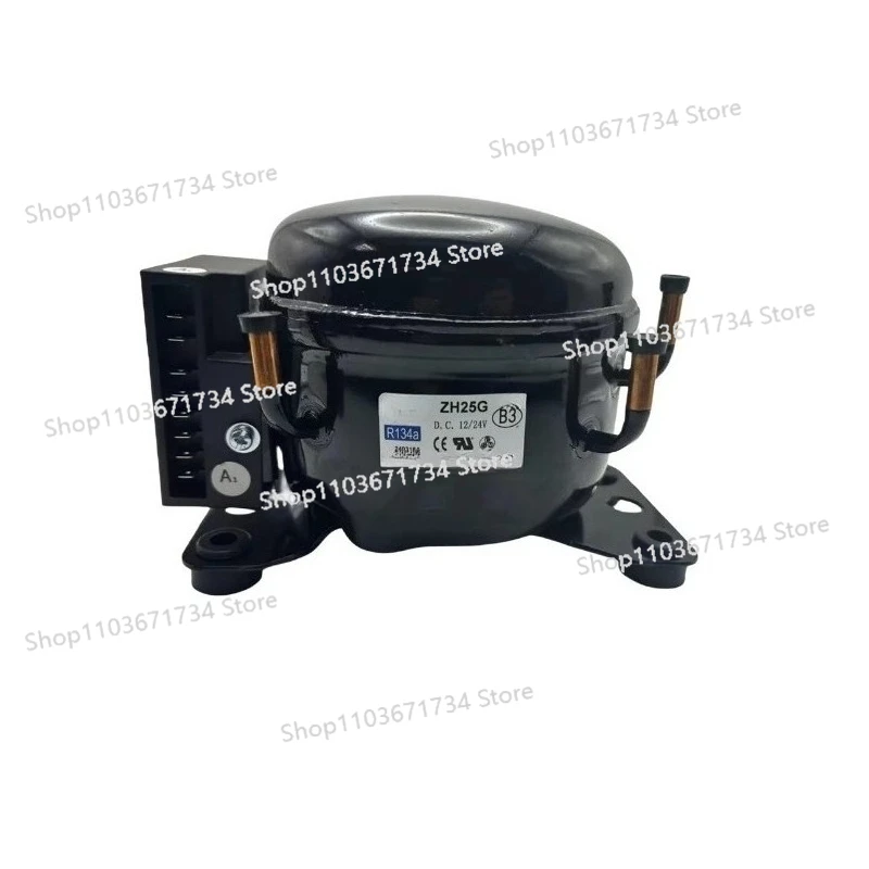 

New Binghu Compressor 12v24v 12v Car Refrigeration Outdoor Refrigerator DC Compressor ZH25G 35G
