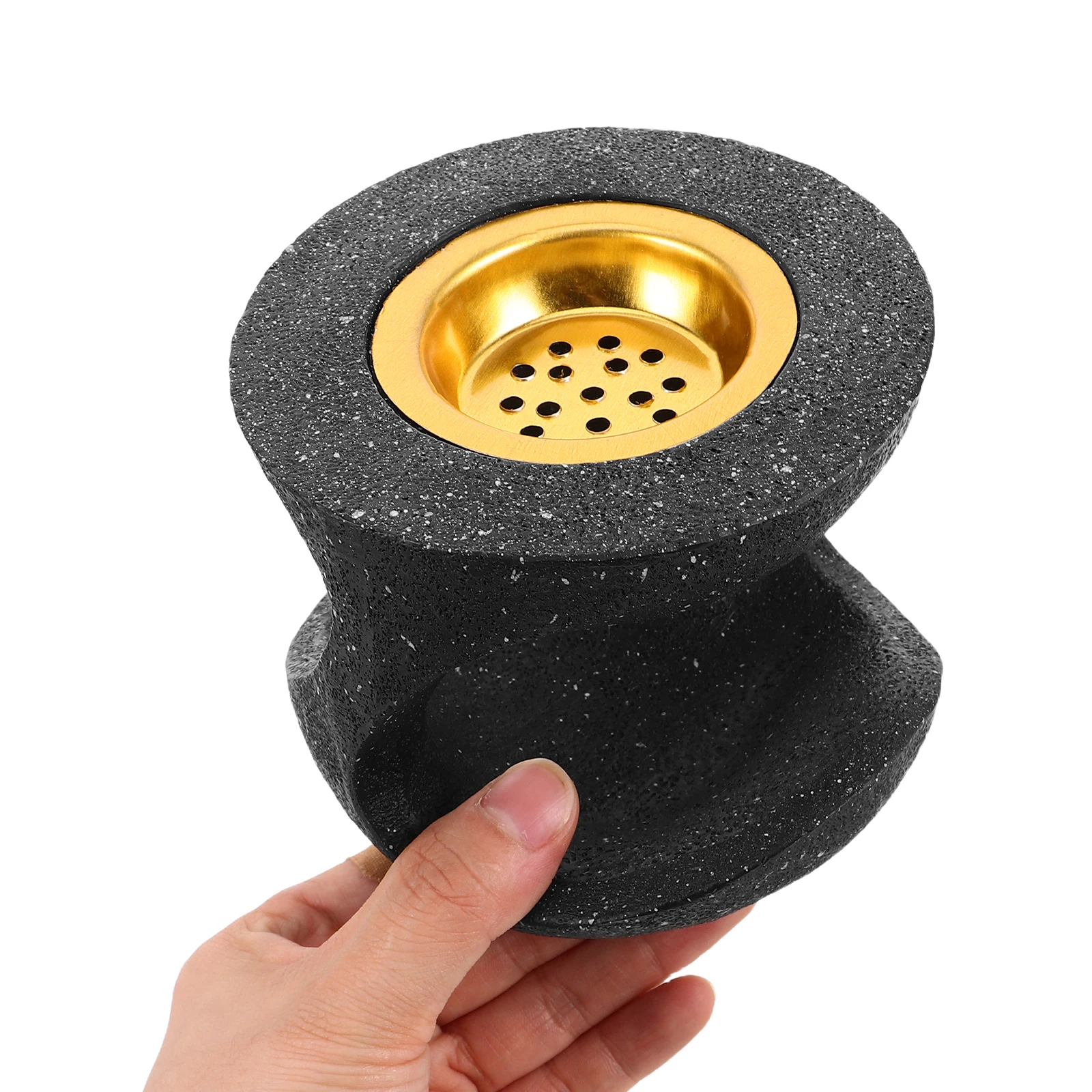 

Creative Hanging Pot Incense Burner Resin Censer Decorative Tabletop Holder for Home Festive Atmosphere Portable Convenience