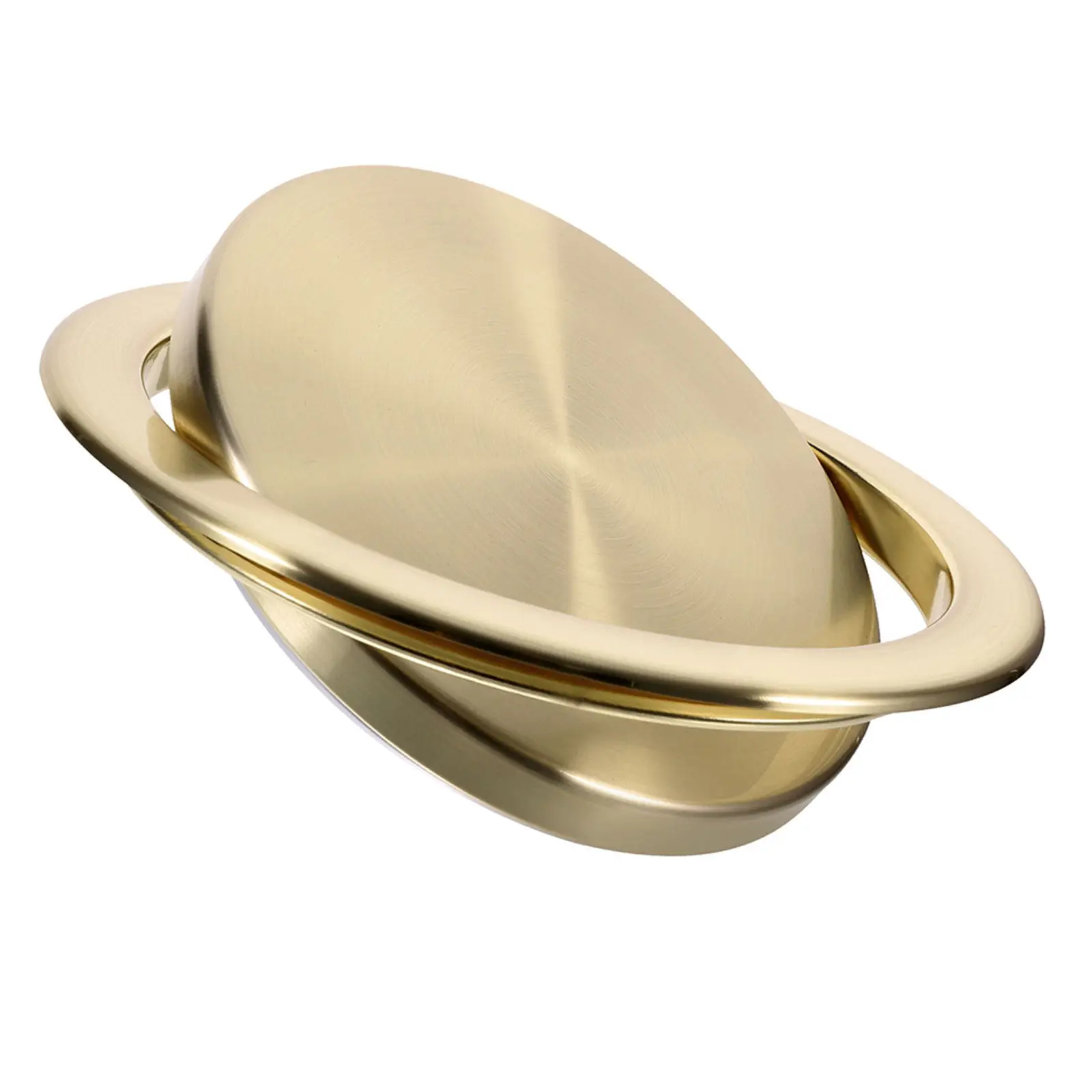 

Built-in Stainless Steel Embedded Trash Can Lid Swing Flap Cover Recessed Countertop Waste Chute Lid Kitchen Bathroom Trash