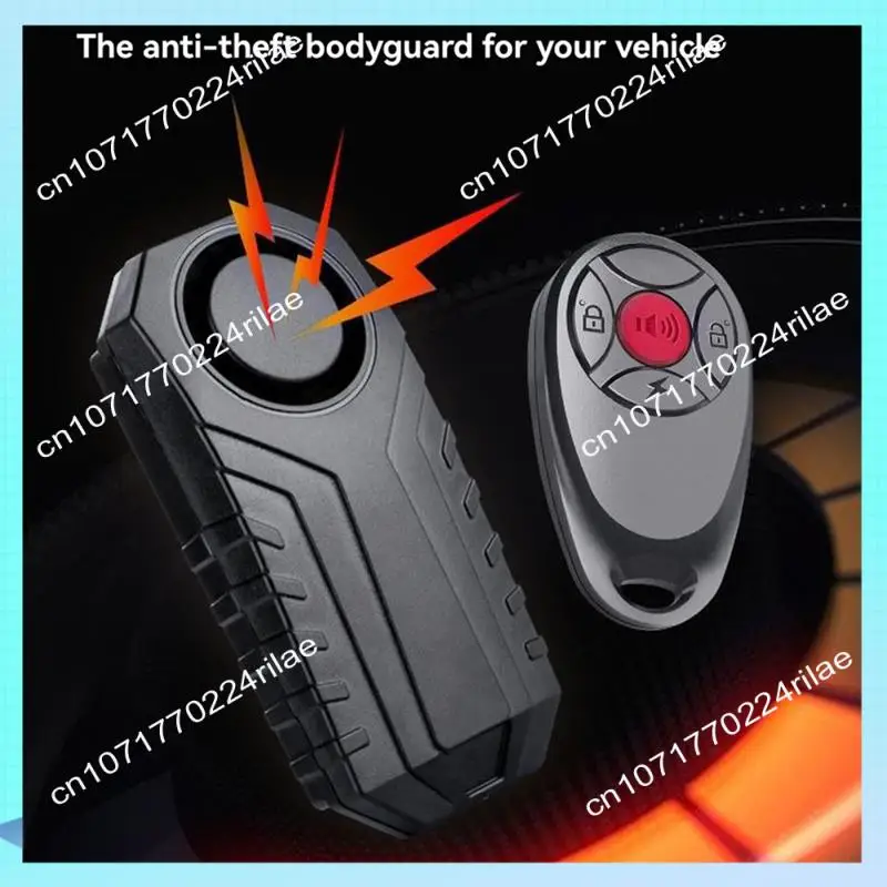 A17Z Waterproof Motorcycle Bike Anti-Theft Alarm Wireless Remote Control Bicycle Security Alarm 113DB Electric Car Alarm