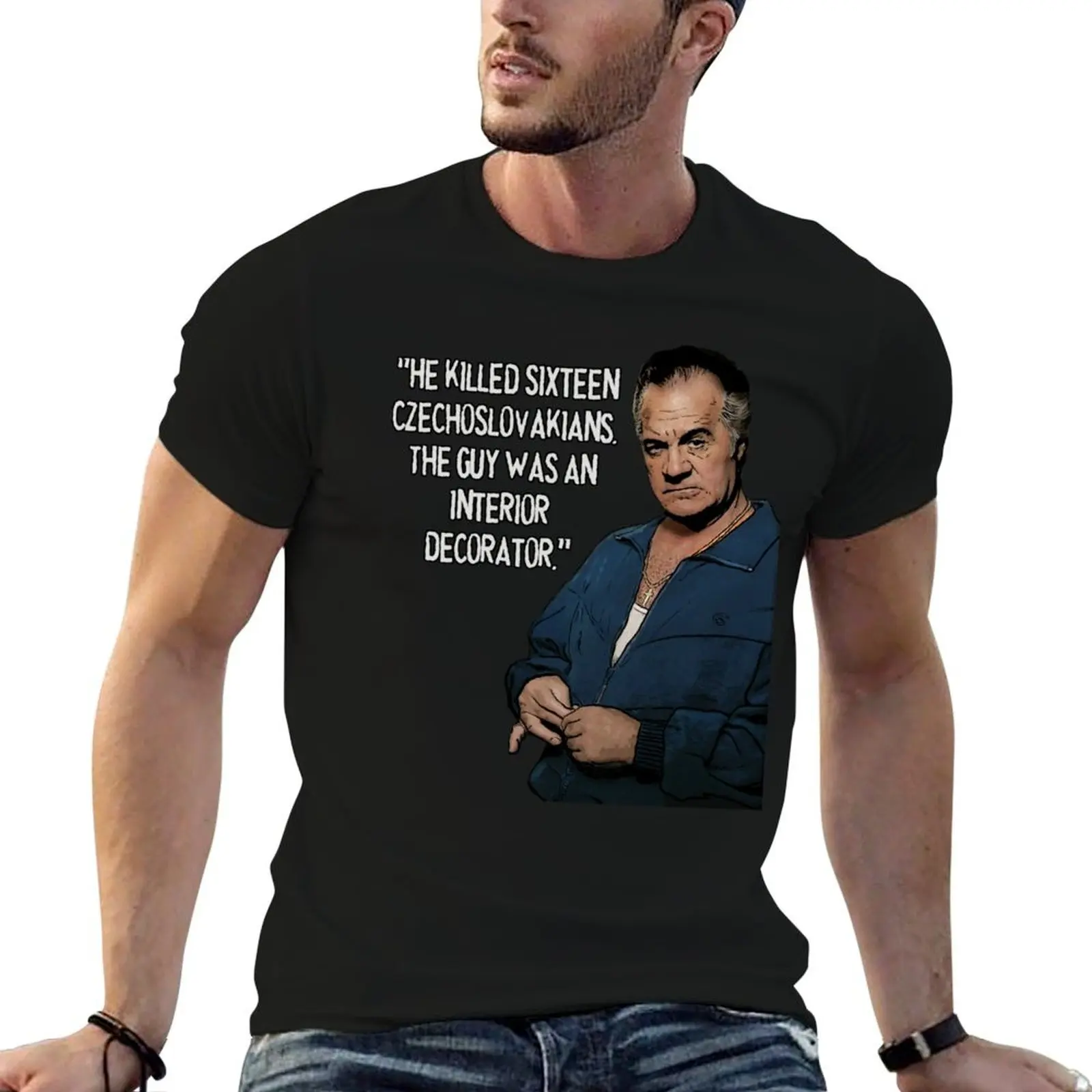 Sopranos - Paulie Walnuts T-Shirt Casual Soft Cotton Short Sleeve Tee