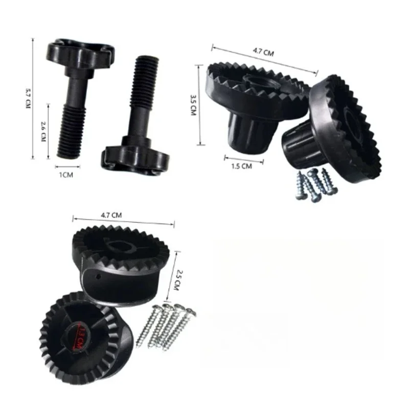 3Pcs Plastic Swing Canopy Connector Bracket, Adjustable Top Cover Replacement for Patio Garden Swing