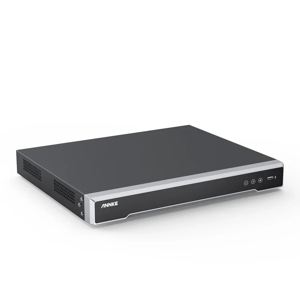 8CH 4K NVR high definition Real-time live viewing  8CH built-in PoE inputs 8MP HD NVR recorder with recording&playback