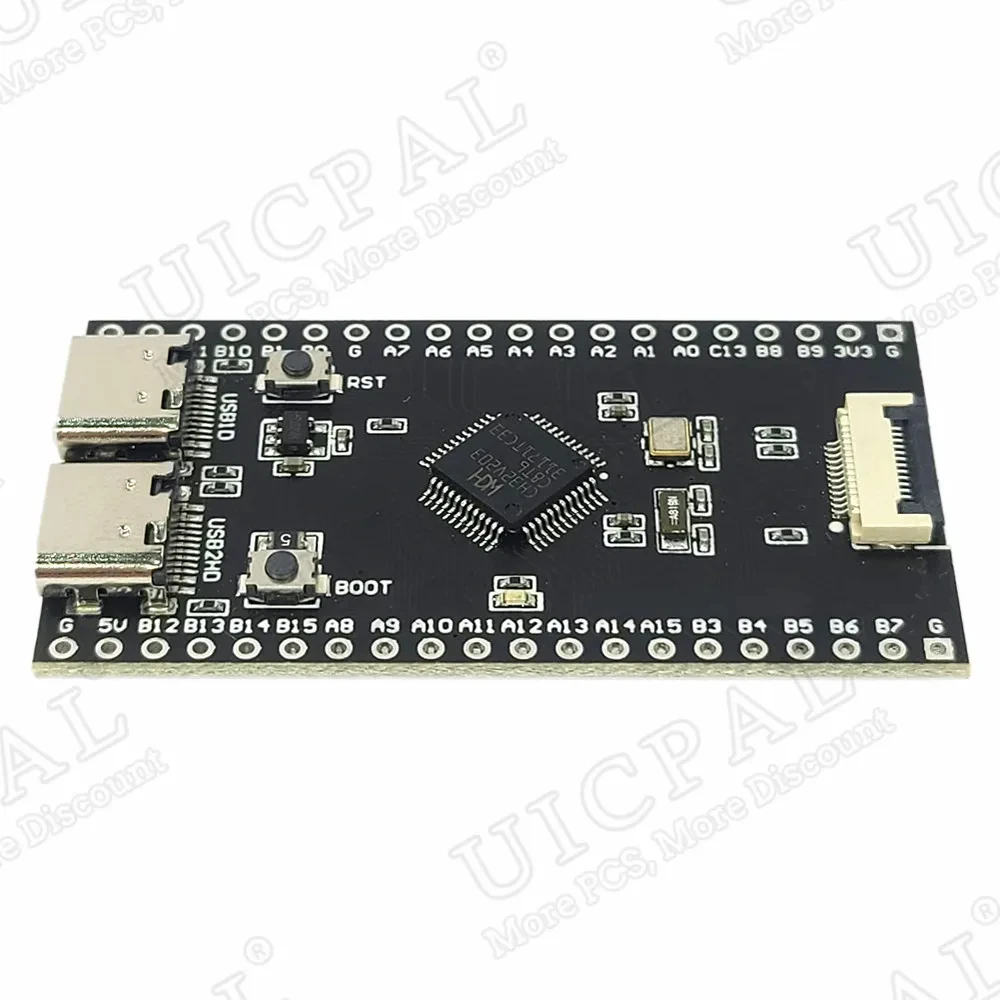 Imagem -04 - Development Board Module Sistema Mínimo 144mhz Core Board Risc-v Open Source Dual Tipo-c 64kb Flash com sd Fpc 12pin Ch32v203