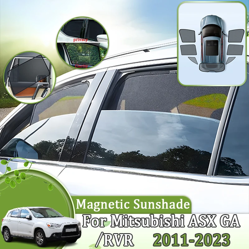 

Magnetic Sunshade Windshield For Mitsubishi ASX GA RVR Outlander Sport 2012-2023 Car Curtain Side Window Sun Anti-UV Accessories