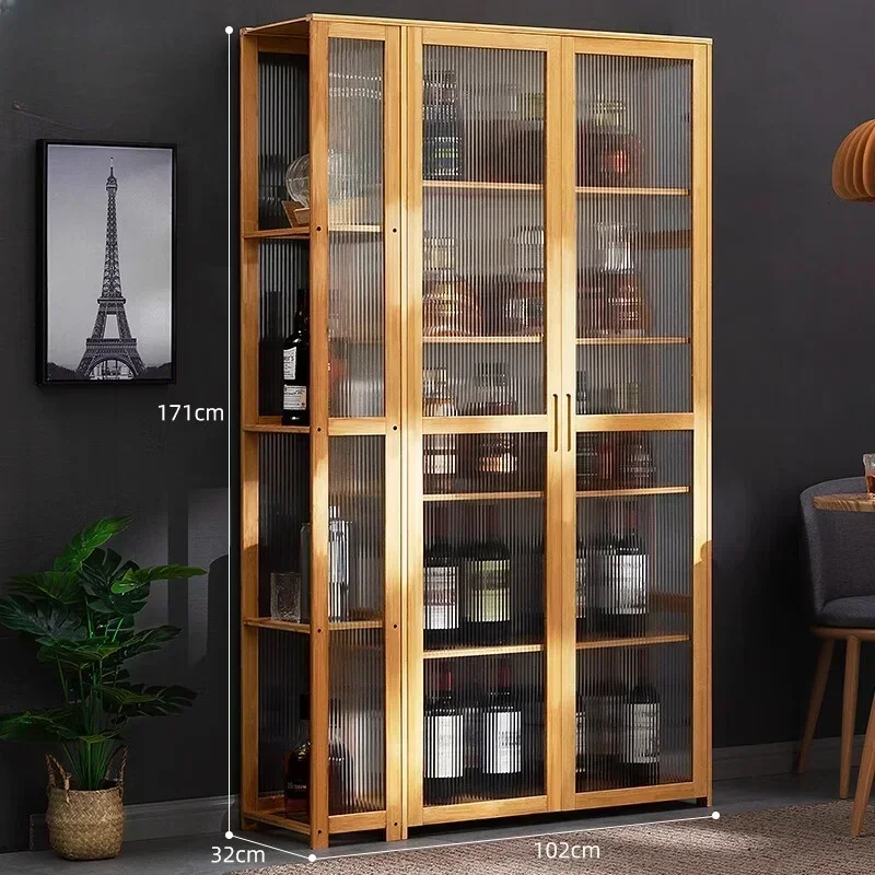 

Liquor Display Wine Cabinets Living Room Commercial Storage Wall Modern Simplicity Botellero Vino Wine Cabinets Furniture QF50JG