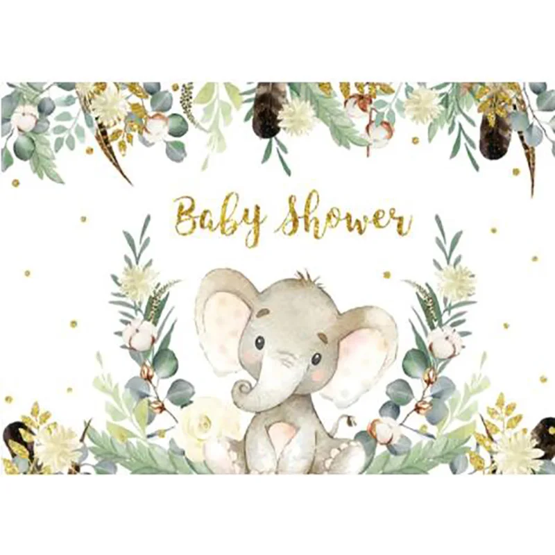 野生の象の写真の背景,写真スタジオの背景,動物の背景,生まれたばかりのパーティー,WP-15日,1歳の誕生日