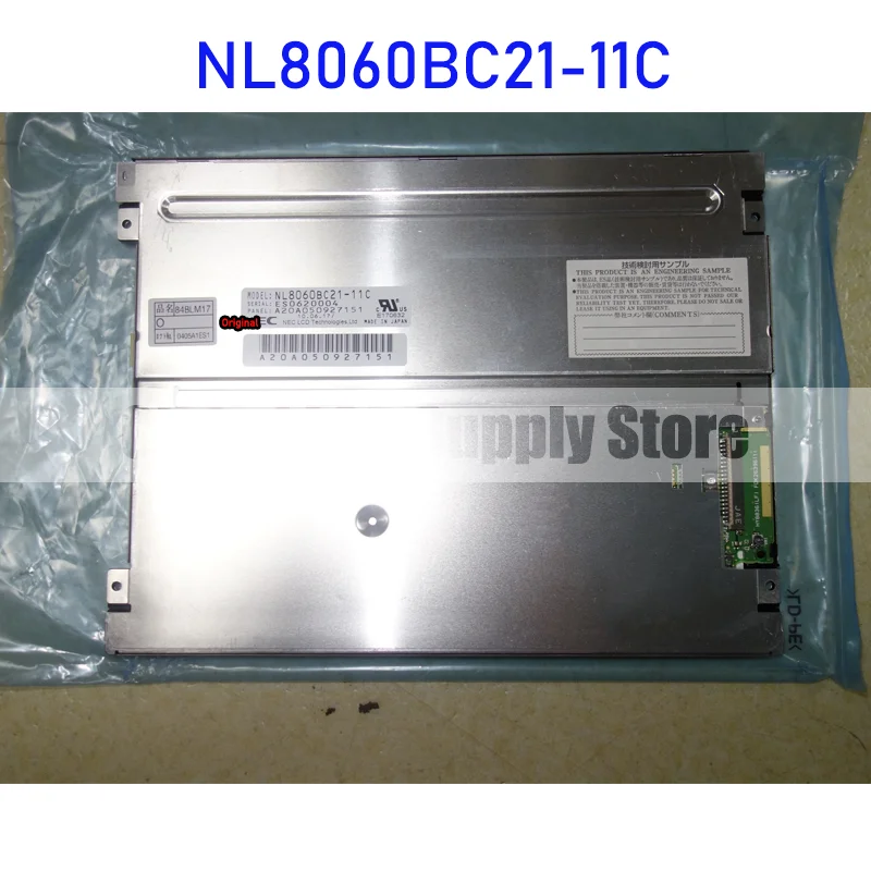 

NL8060BC21-11C 8.4 Inch 800*600 LCD Display Screen Panel Original for NEC 20 Pins Connector Brand New Fully Tested