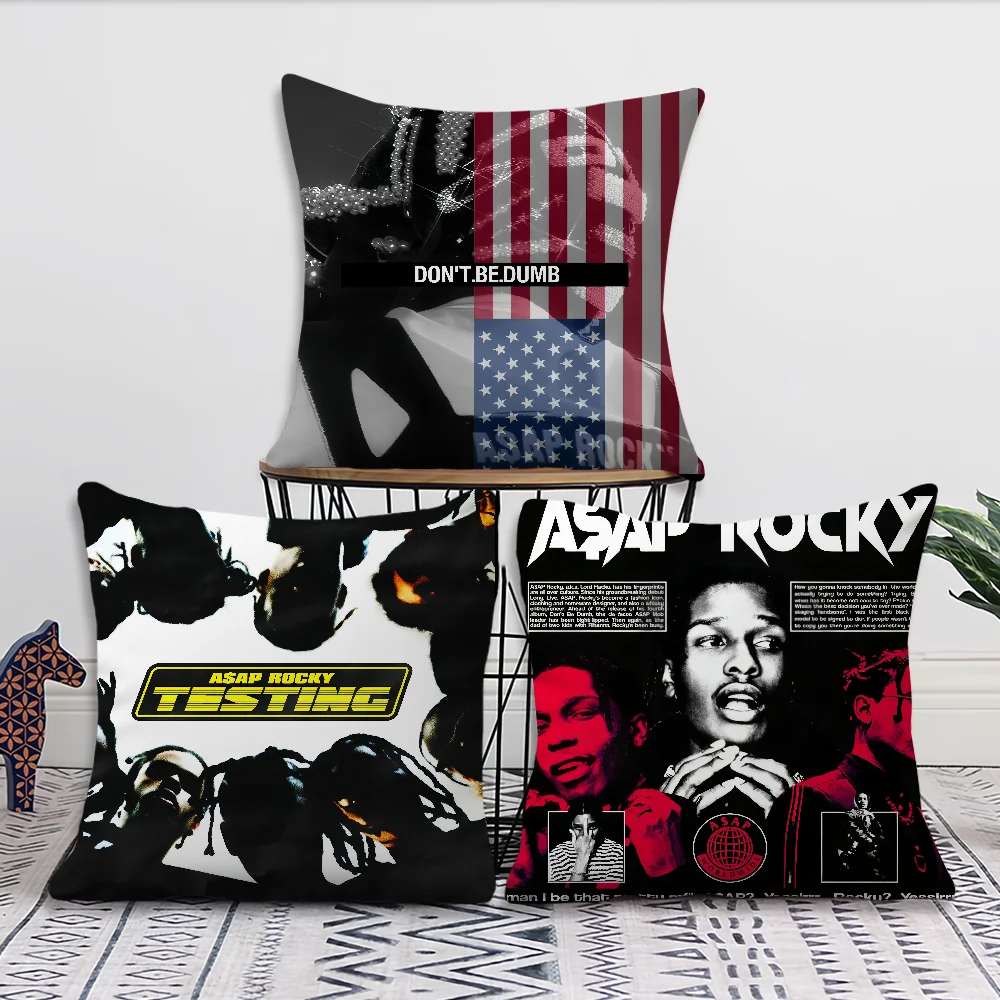 Singer A-asap R-Rocky Comfortable soft Pillow Case for Sofa Living Room Home office Decor and Protective Covers