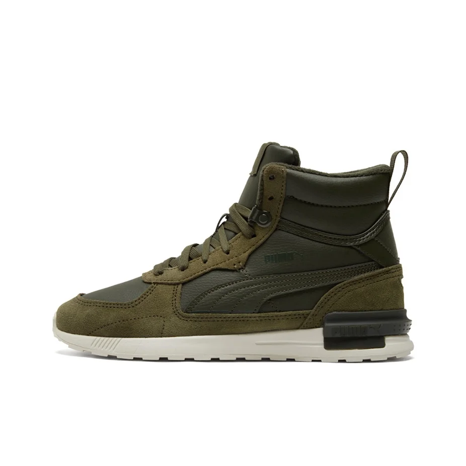 PUMA Graviton Running Shoes Unisex High Top Green 383204-02