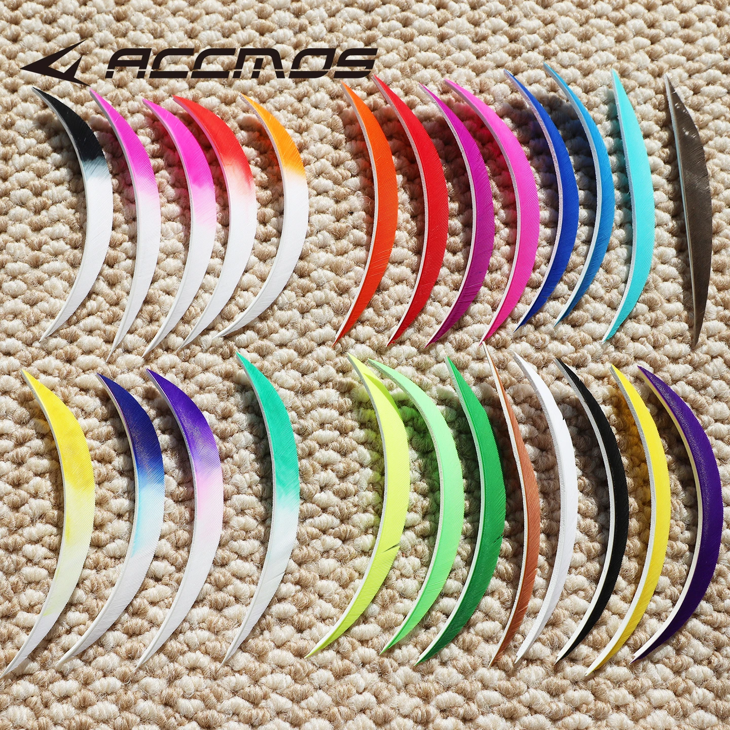 

50 шт. 5-дюймовые перья для стрелы, индейские перья для стрельбы из лука, охотничьи оперения, аксессуары для стрельбы из лука «сделай сам»