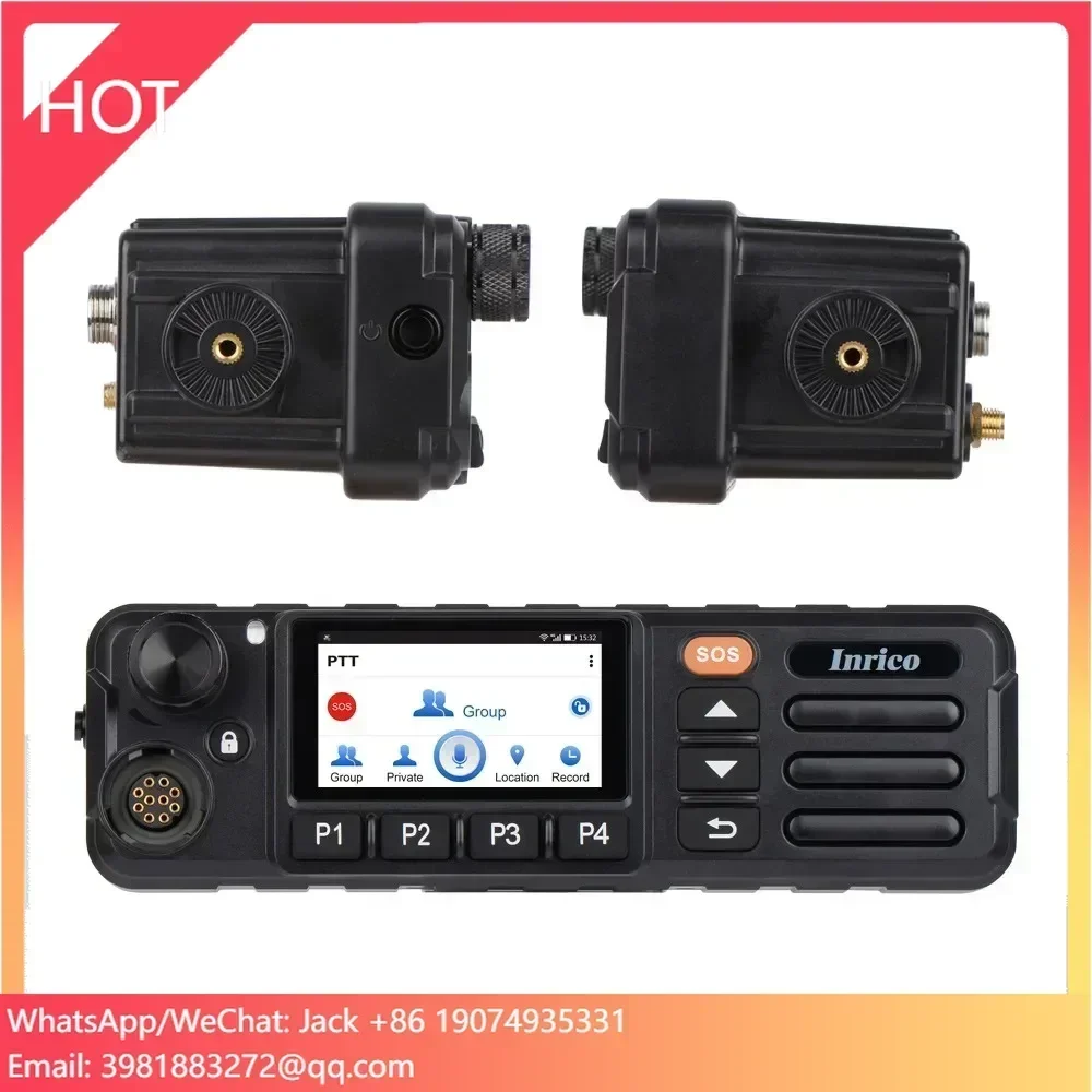 CAMORO 4G Mobile Radio TM-7 Plus Network Radio Car Radio Automotive Mobile Walkie Talkie with Touch Screen