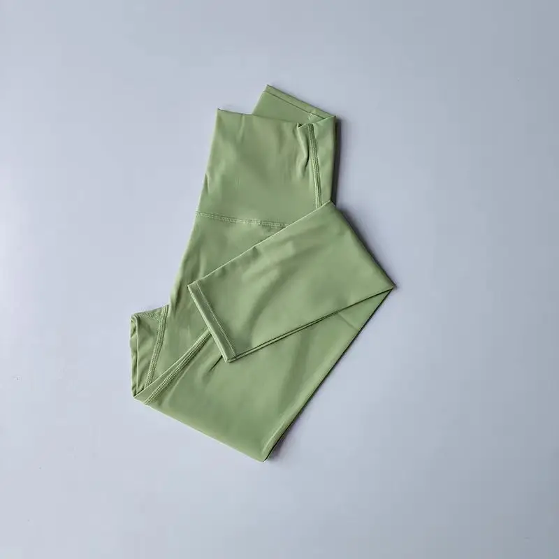 Hochwertige Damen-Fitness-Leggings mit Naked-Feeling, Weiche Workout-Yoga-Hosen, Energie-Gym-Tights zum Laufen – Detail 27