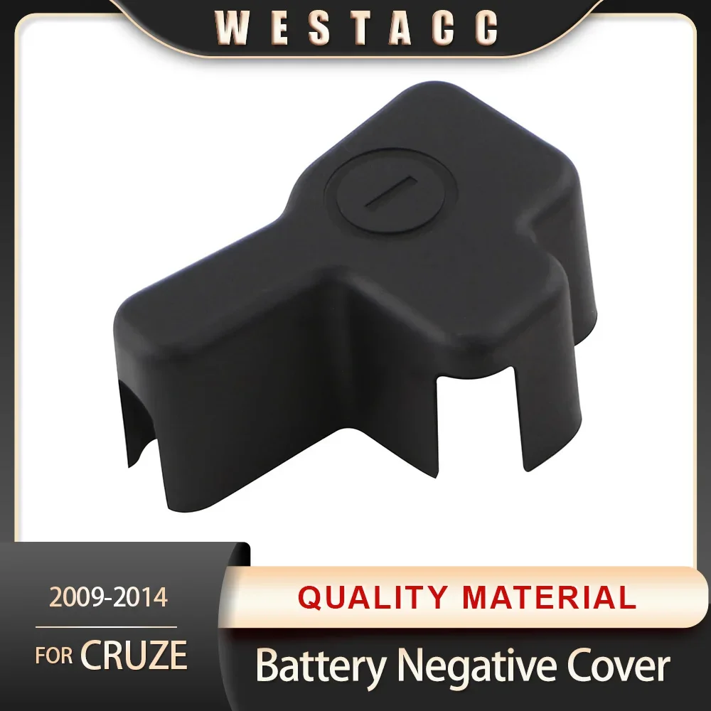 Car Battery Negative Cover for Chevrolet Cruze Sedan Hatchback 2009 - 2014 Engine Batteries Cap Anti-Rust Protector Accessories