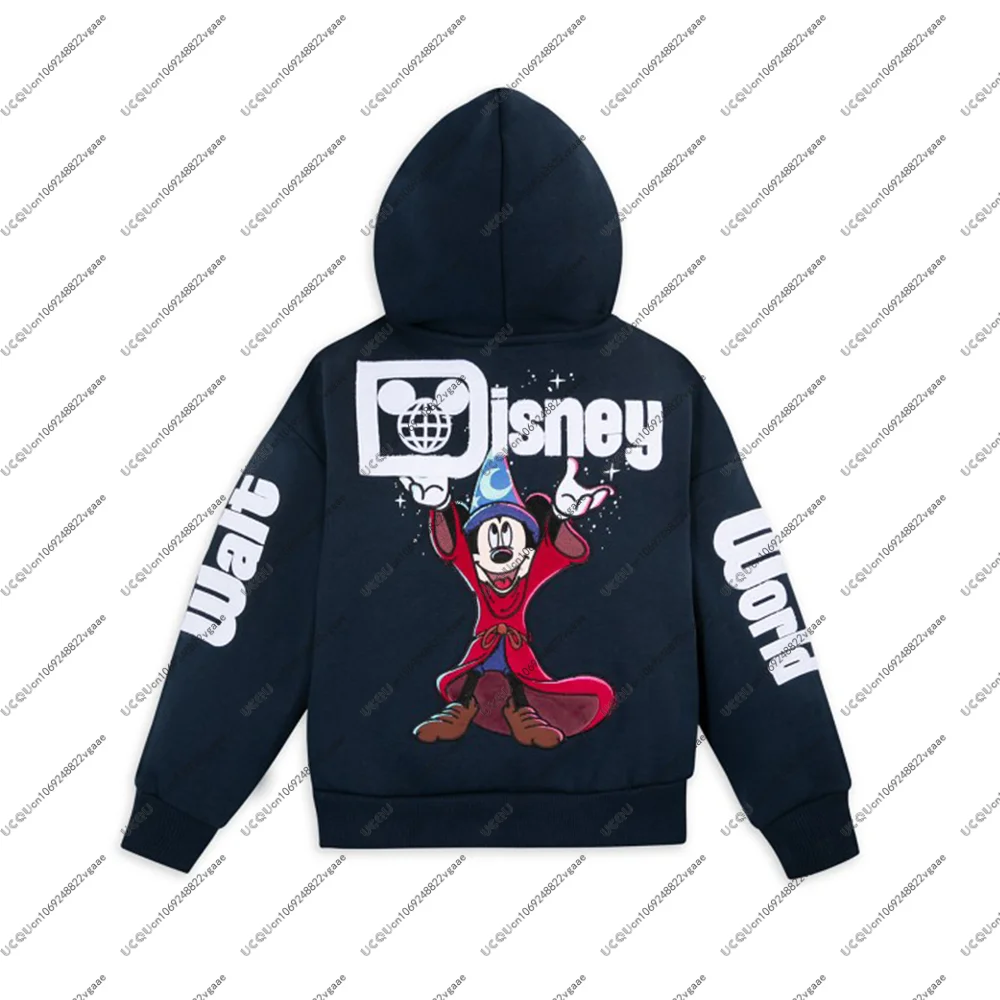 

Autumn Winter Kids Boys Tee Unisex Clothes Y2k Party Girl Top Gift T Shirt Pullover Sweatshirt Sorcerer Mickey Mouse Zip Hoodie